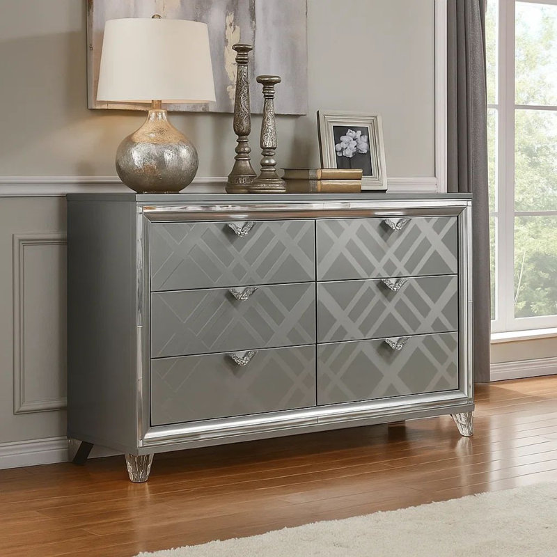 Commode double 6 tiroirs Bellmon