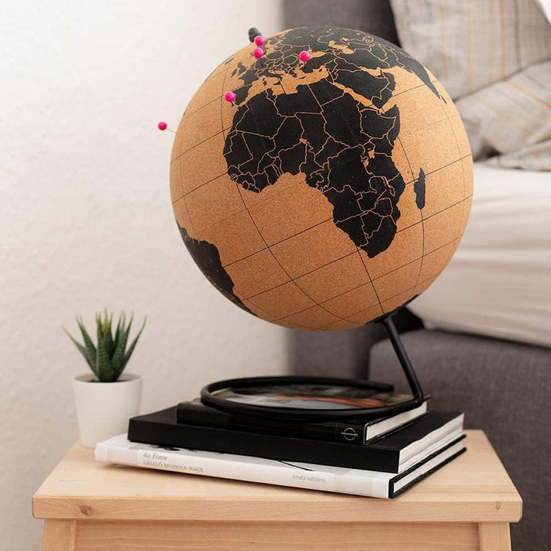 Cork Tabletop Globe