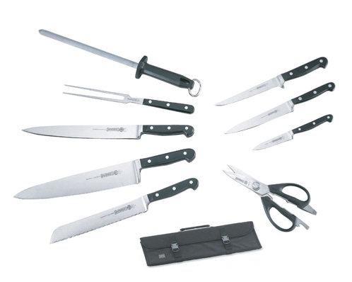 Mundial 5100 Series 10 Piece High Carbon Stainless Steel Assorted Knife Set Mundial