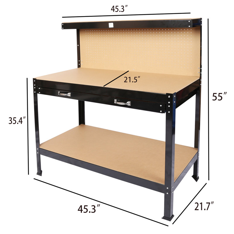 Table de bout avec rangement Virgilina