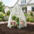5.5'X5.5'X6' Portable Mini Garden Greenhouse, Thick All-Weather Waterproof PE Cover & Reinforced Rust-Resistant Frame