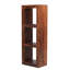 Heritage 136cm H x 50cm W Solid Wood Cube Bookcase