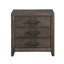 Table de chevet 3 tiroirs Kawona