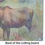 Moose Glass Cutting Board Large