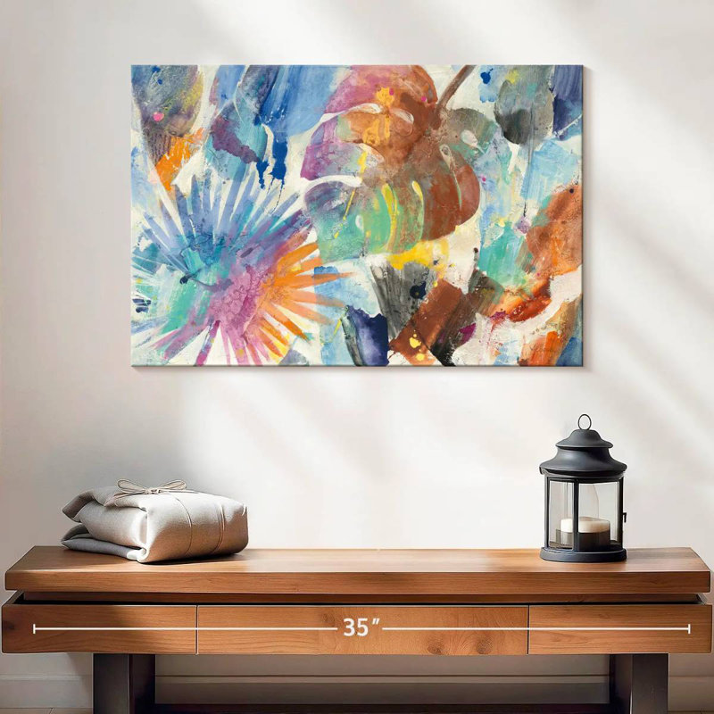 Harnek Palm Abstract, 16" H x 24" W