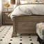 Meuble de chambre à coucher de style transitionnel avec tête de lit pour grand lit 1Pc Transitional