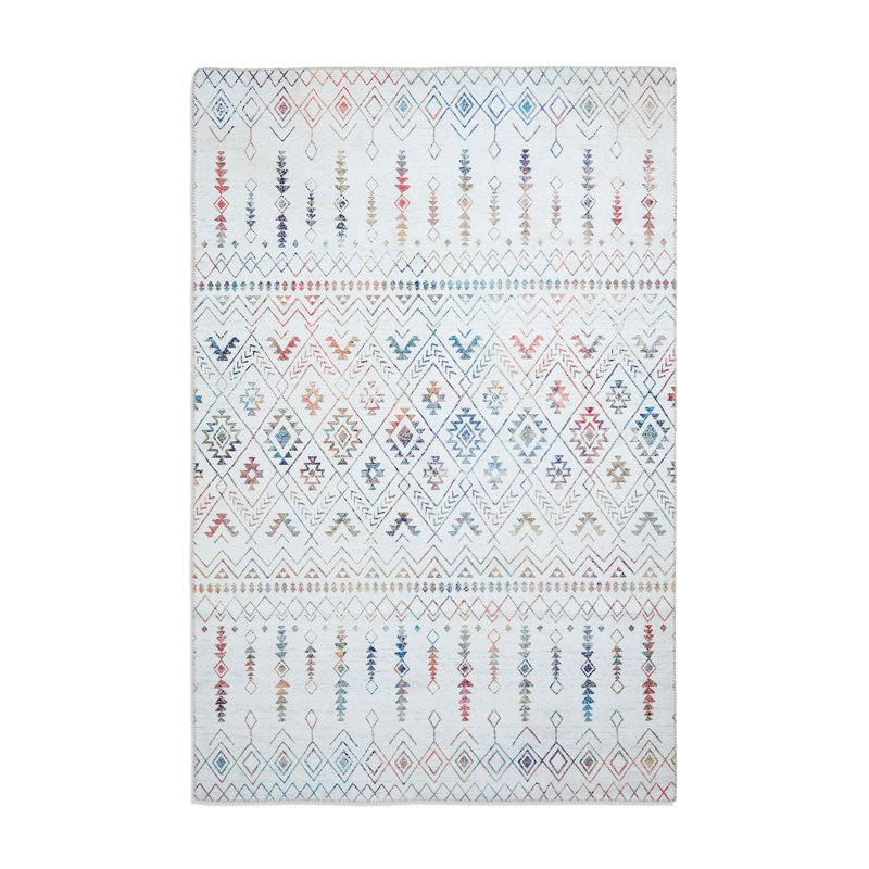 Rio area rug Printed Rectangle Multi coloured, Rectangle 150 x 230cm