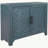 Ladzi 40'' Modern Cabinets Console Table with Unique Design Doors with 1 Adjustable Shelves-187380886
