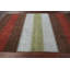 Tapis multicolore en laine noué à la main de conception unique 6 pi 7 po x 9 pi 10 po Mahaley