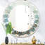 Miroir mural Leaves Abstract Drops X Coastal-45625319-122496734