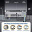 150 lb. per day Stainless Steel Commercial Freestanding Ice Maker