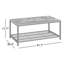 Table basse rectangulaire avec rangement Faedo