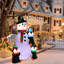 Bonhomme de neige de Noël gonflable