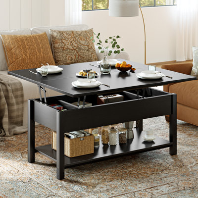 Torron 4-in-1 Multi-Fuction Lift Top Coffee Table with Storage
