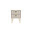 Fully Assembled Alkim Manufactured Wood Bedside Table-75768264