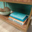 Armoire de rangement, finition brune