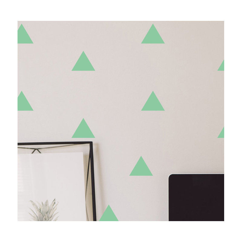 Triangle Glow in Dark Wall Sticker