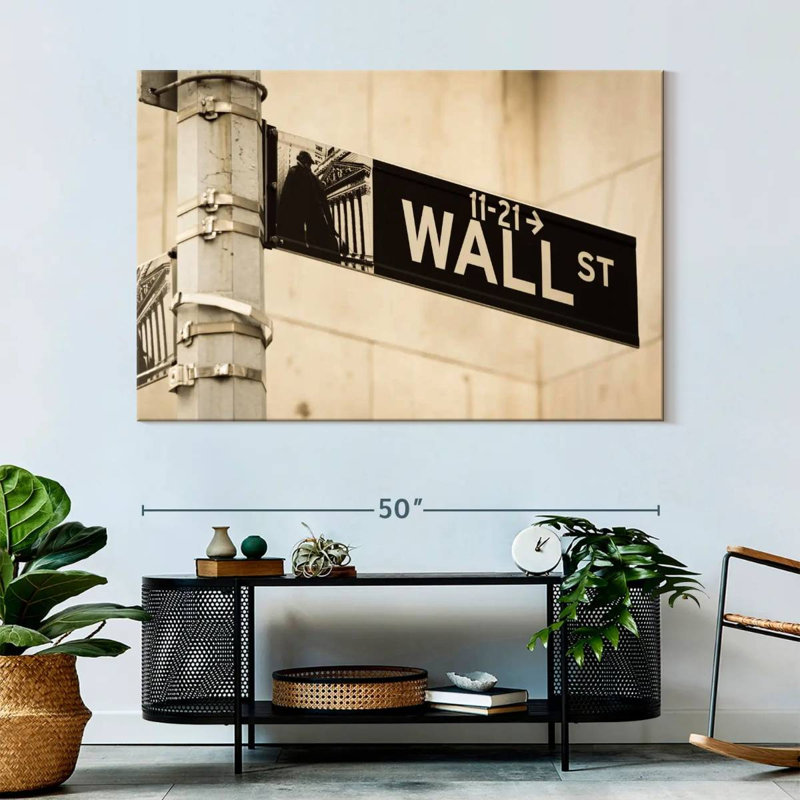 Lynelle Wall Street Sign