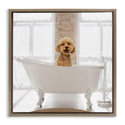Cadre flottant Happy Puppy, par CAD Designs