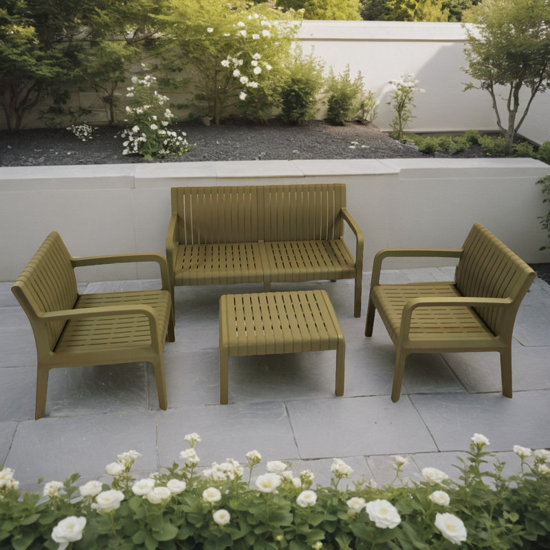 FREYA Lounge Set Avocado Green, Avocado Green