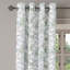 Rideau décoratif à œillets 2 panneaux Dakota Fields, 50 po x 84 po, blanc et vert réséda-106351562