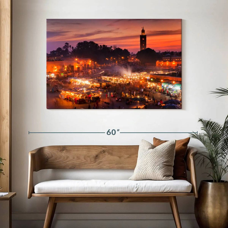 Nicci Jemaa El-Fnaa, 32" H x 48" W