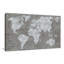 «World Map on Script» par Elizabeth Medley - impression-64743675-64743674