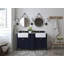 Adeline 60 in. Handmade Double Vanity-1595616806