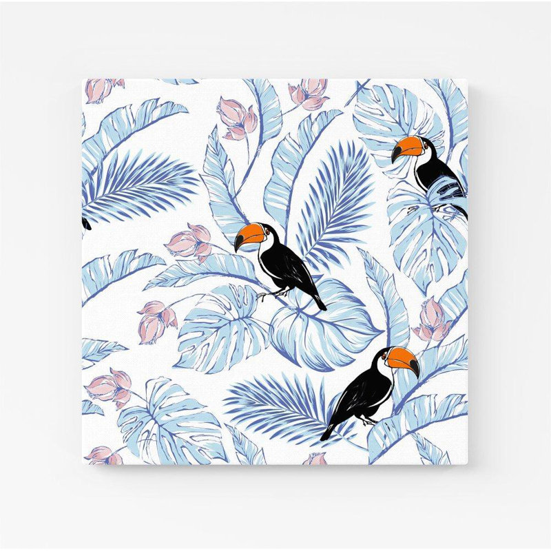 Tropical Toucan - Wrapped Canvas Print