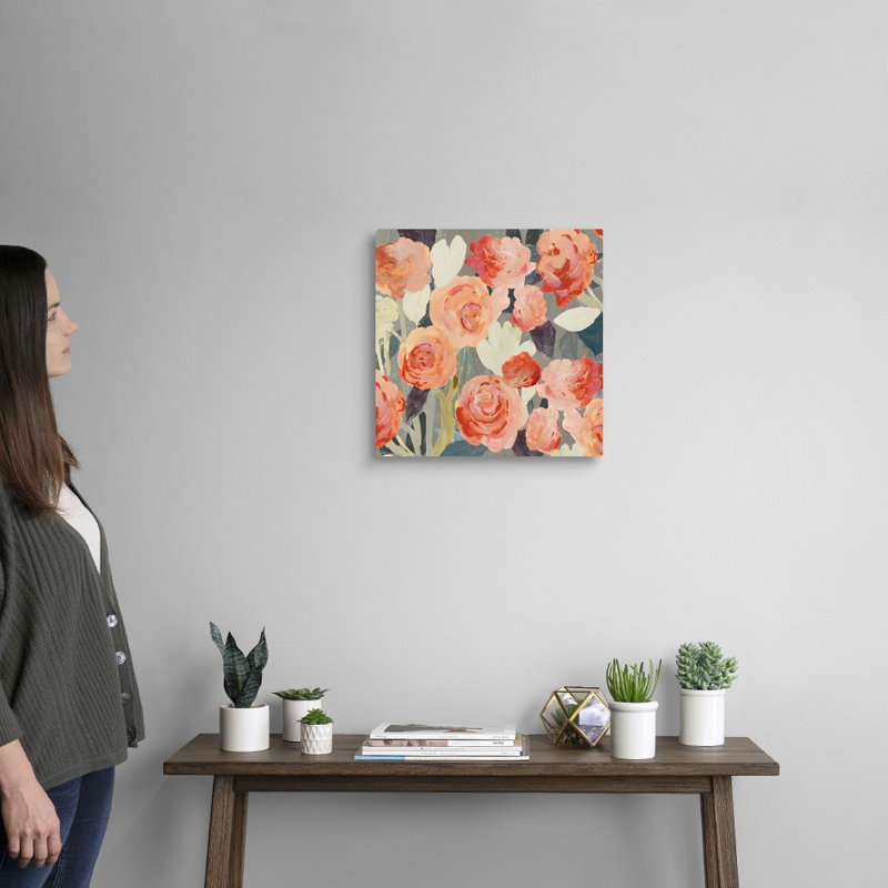 Pêche - reproduction d'art sur toile, Toile tendue, H 16 po x l 16 po x P 1,25 po