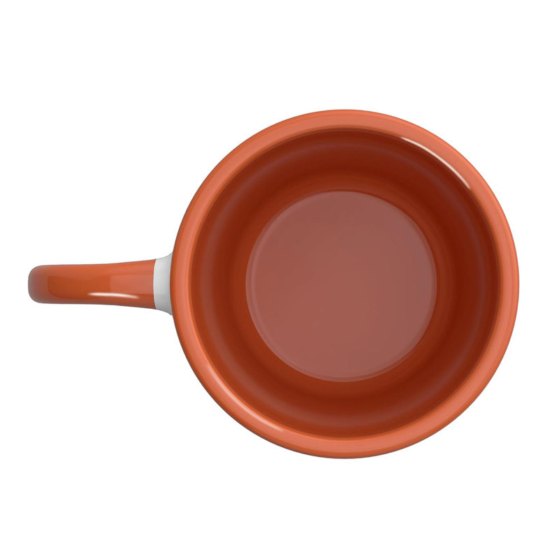 Ceramic Coffee Mug, Orange
