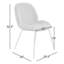 Chaise d'appoint en velours Amelie-1678881432-1680006048