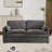 Wide Upholstered Sofa,double Layer Comfy Loveseat Couch-289750330