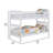 Kathlynn Kids Bunk Bed-618504028-618504027