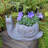 Merida SNAIL Planter 24cm Blue Iron Effect
