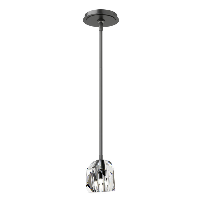 Gatsby 1 - Light Single Geometric Pendant, Ink