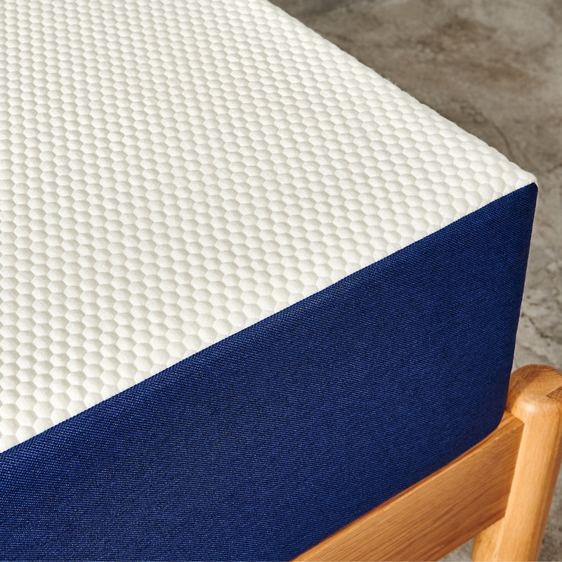 Matelas en mousse viscoélastique imprégnée de gel mi-ferme 8 po Alwyn Home Shelbie, Grand lit