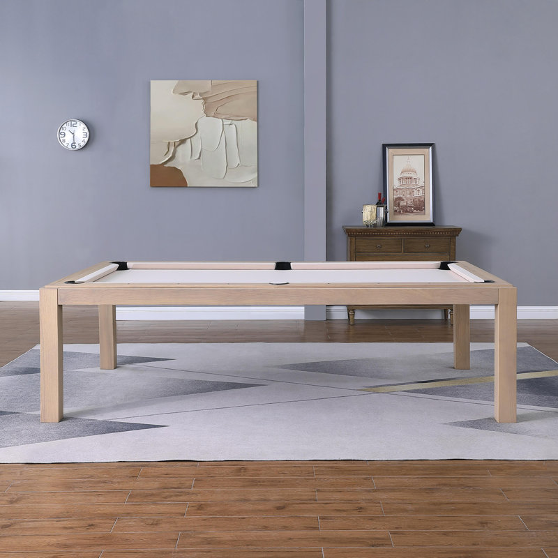 Ashmont HomeSeason 58.46'' L Pool Table, Charcoal Gray Water