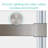 Frameless Sliding Shower Door with Towel Bar and Handle, Fits 56-60" W x 76" H-119342288