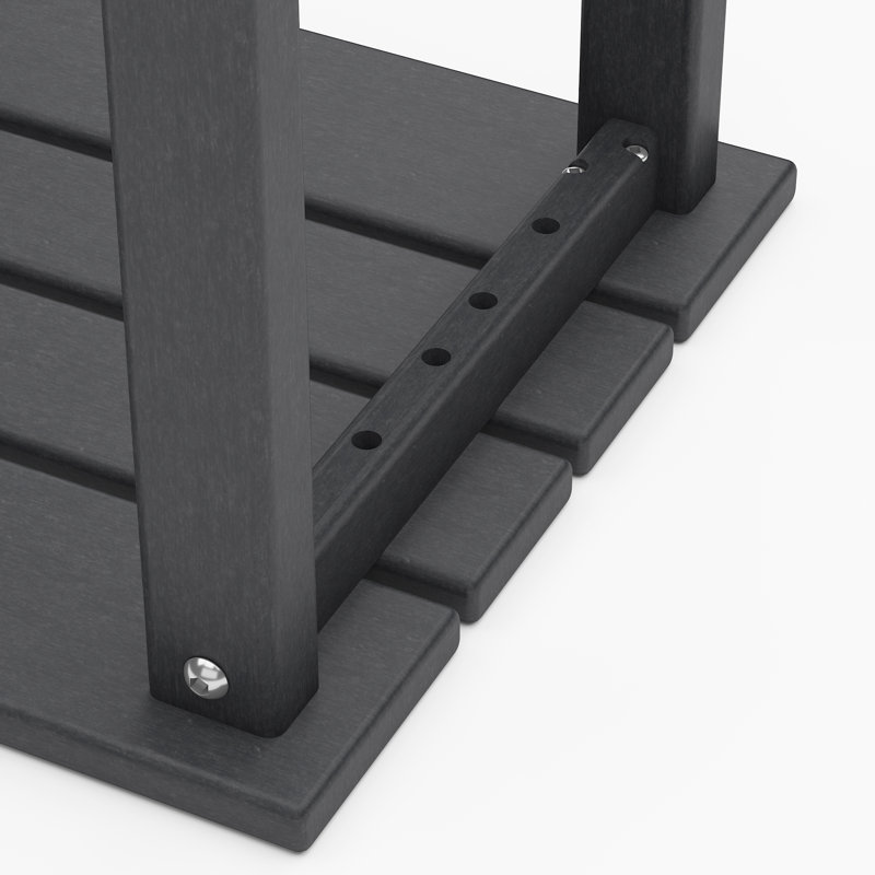 Table d'appoint Dalene, Noir