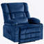 Fauteuil inclinable à double moteur et grand releveur pour personnes âgées et grandes, avec pétrissage à la taille, fonction de chauffage, porte-gobelets et ports de charge USB