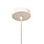 1 - Light Natural Geometric Pendant
