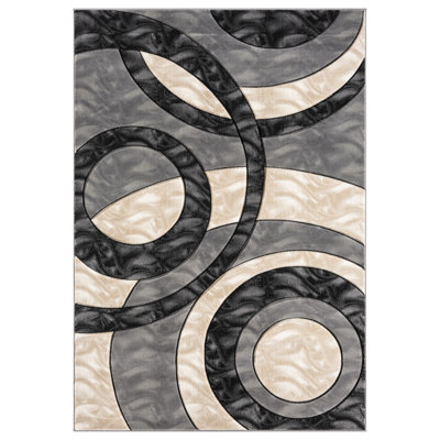 Heriberto Collection Abstract Geometric Area Rug