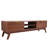 59" Mid Century Modern TV Console for TVs up to 65 Inches with Sliding Doors