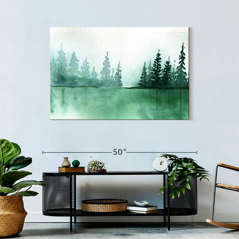 Avery Pine Tree Silhouette, 30" H x 45" W