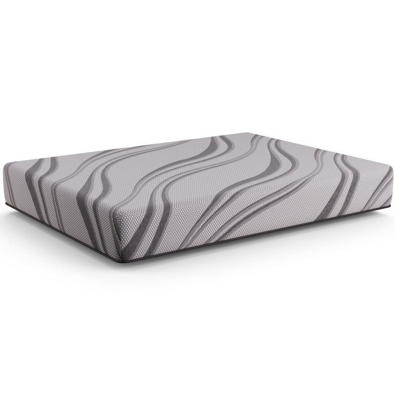 Mousse viscoélastique imprégnée de gel ultra rafraîchissante Pro 10 po, Grand lit