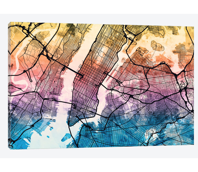 Impression sur toile, impression sur toile, H 40 po x l 60 po x P 1,5 po, Toile tendue, Pas de tapis