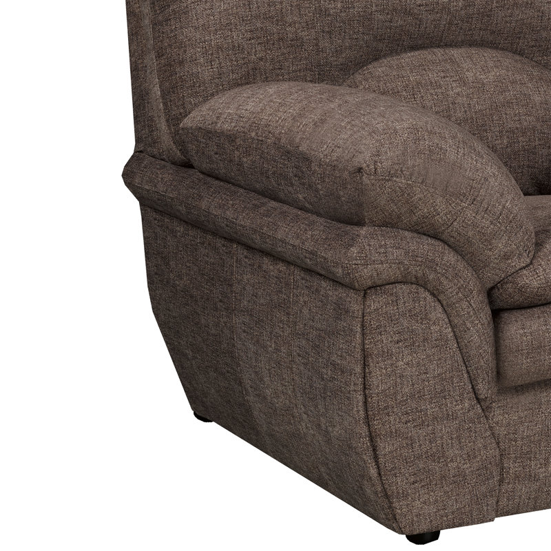 Canapé en tissu Beedle, brun, H 39 po x l 66 po x P 38 po, Brun, 2