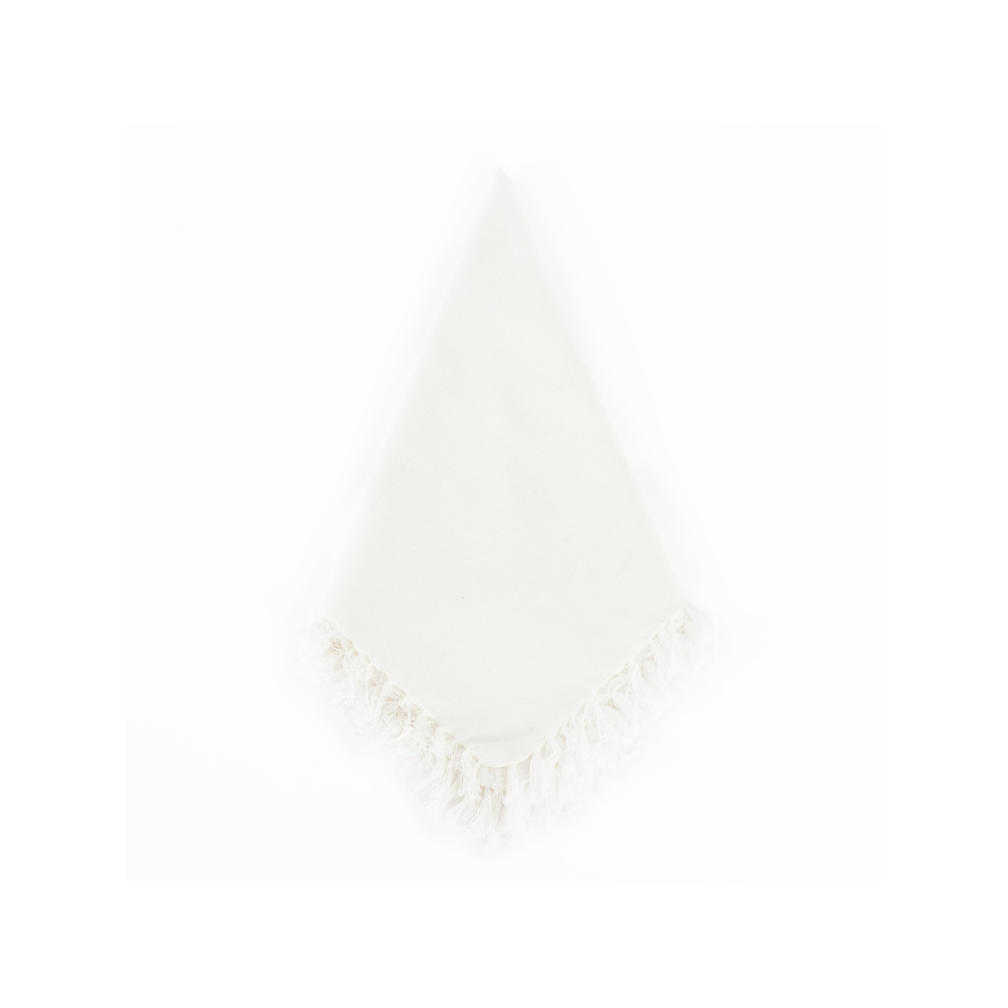 Sabrina Design 20" Cotton Napkin, Off-White