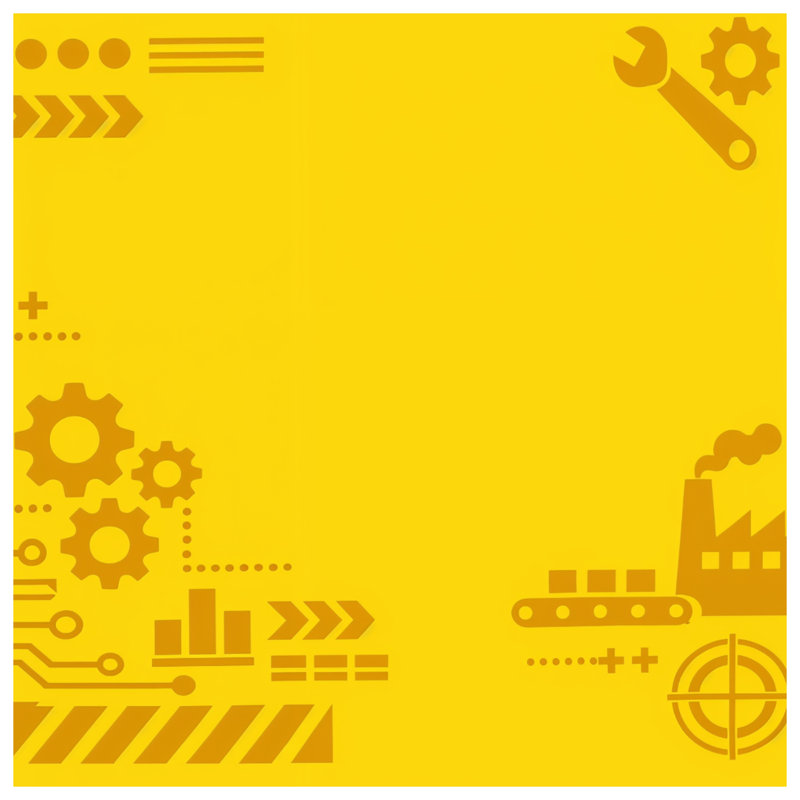 Couvertures jaunes à fond industriel, 50in W x 60in H